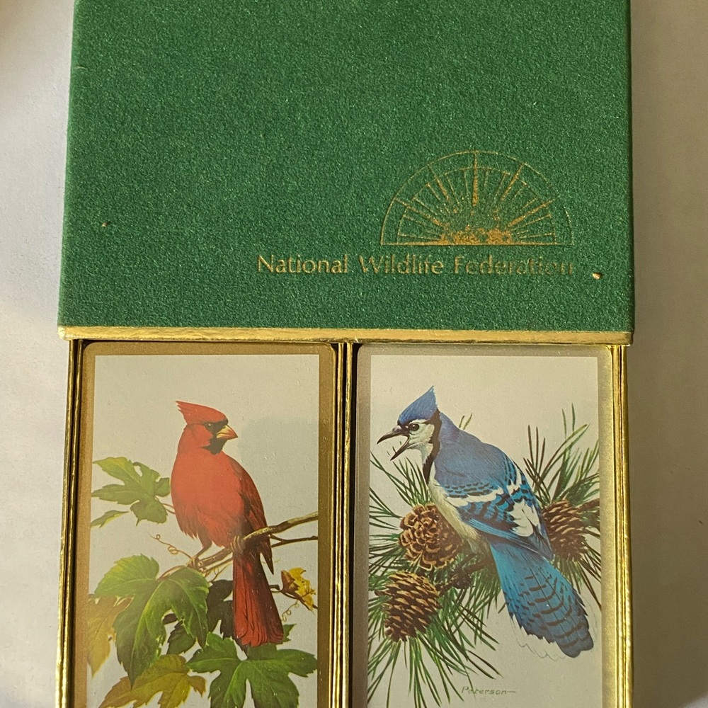 Bird-Themed Playing Cards Set NWOT